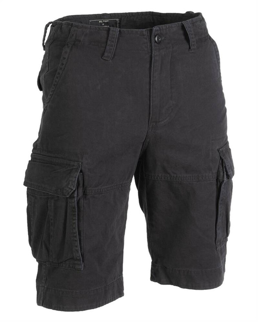 Men S Black Vintage Shorts Mil Tec Black Apparel Bermudas