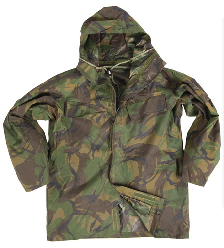 British Camo Rubbered Wet Weather Suit Used | Military Surplus \ Used ...