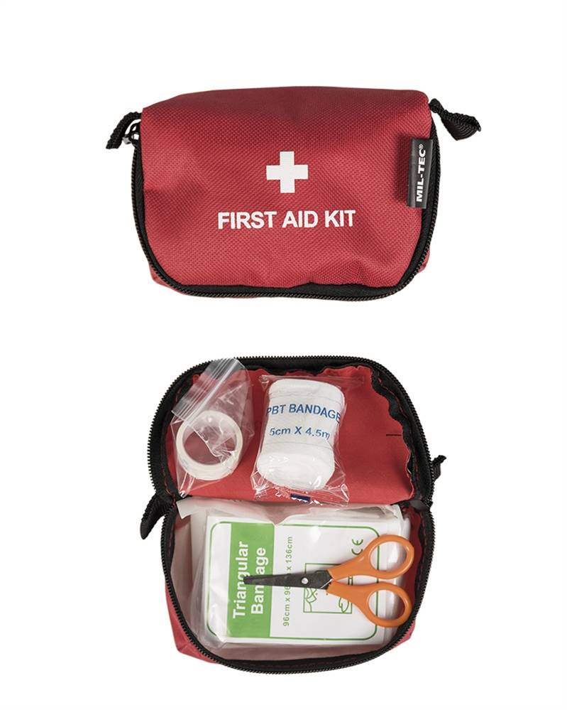 Red First Aid Kit Small Red | Military Tactical \ Personal Hygiene ...