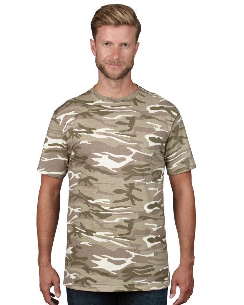 Anvil t-shirt sand-camo | Apparel \ T-Shirts \ Camouflage ...