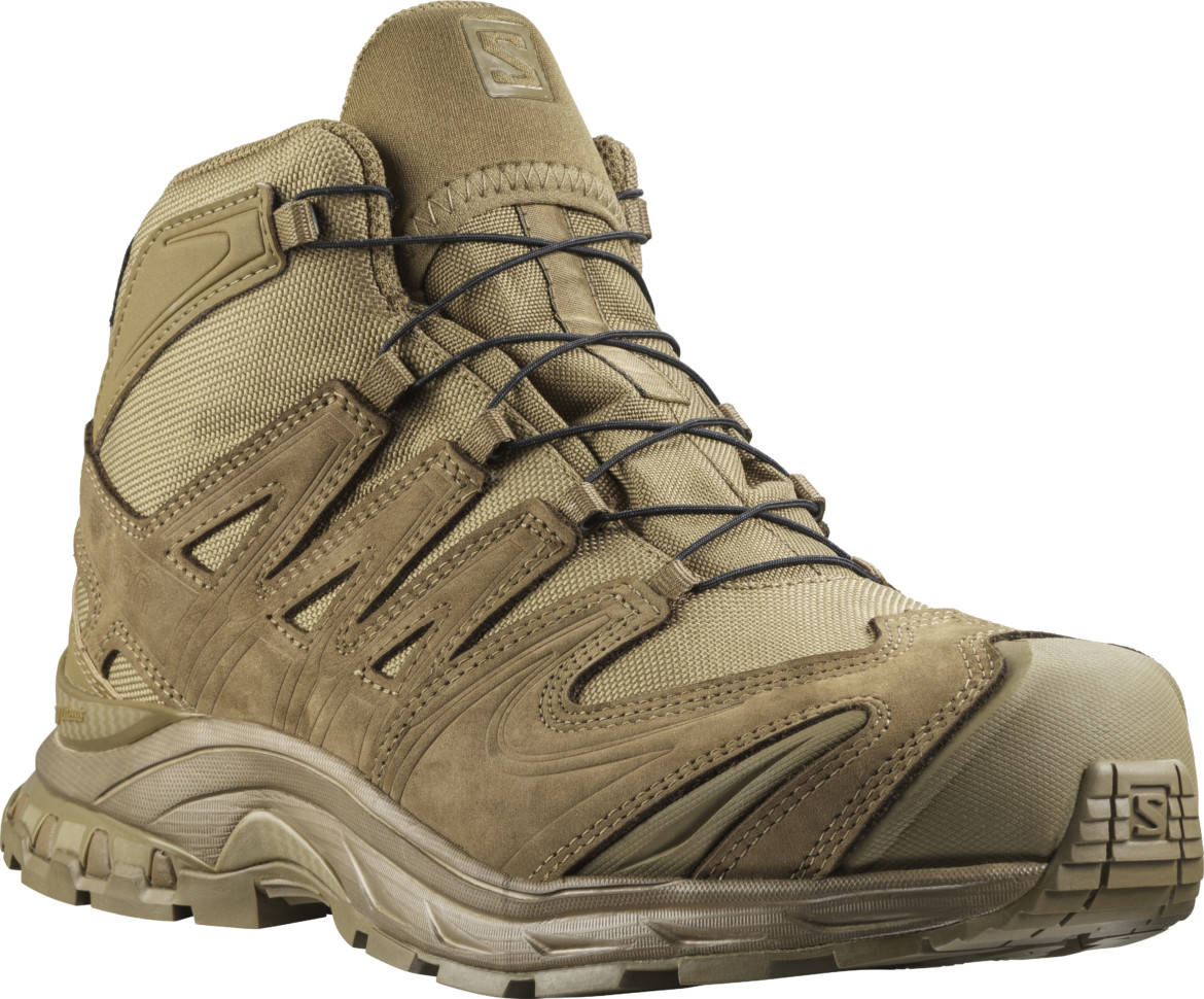 BOOTS XA FORCES MID GORE TEX COYOTE SALOMON Coyote Footwear Low boots Other colours militarysurplus.eu Army Navy Surplus Tactical Big variety Cheap prices