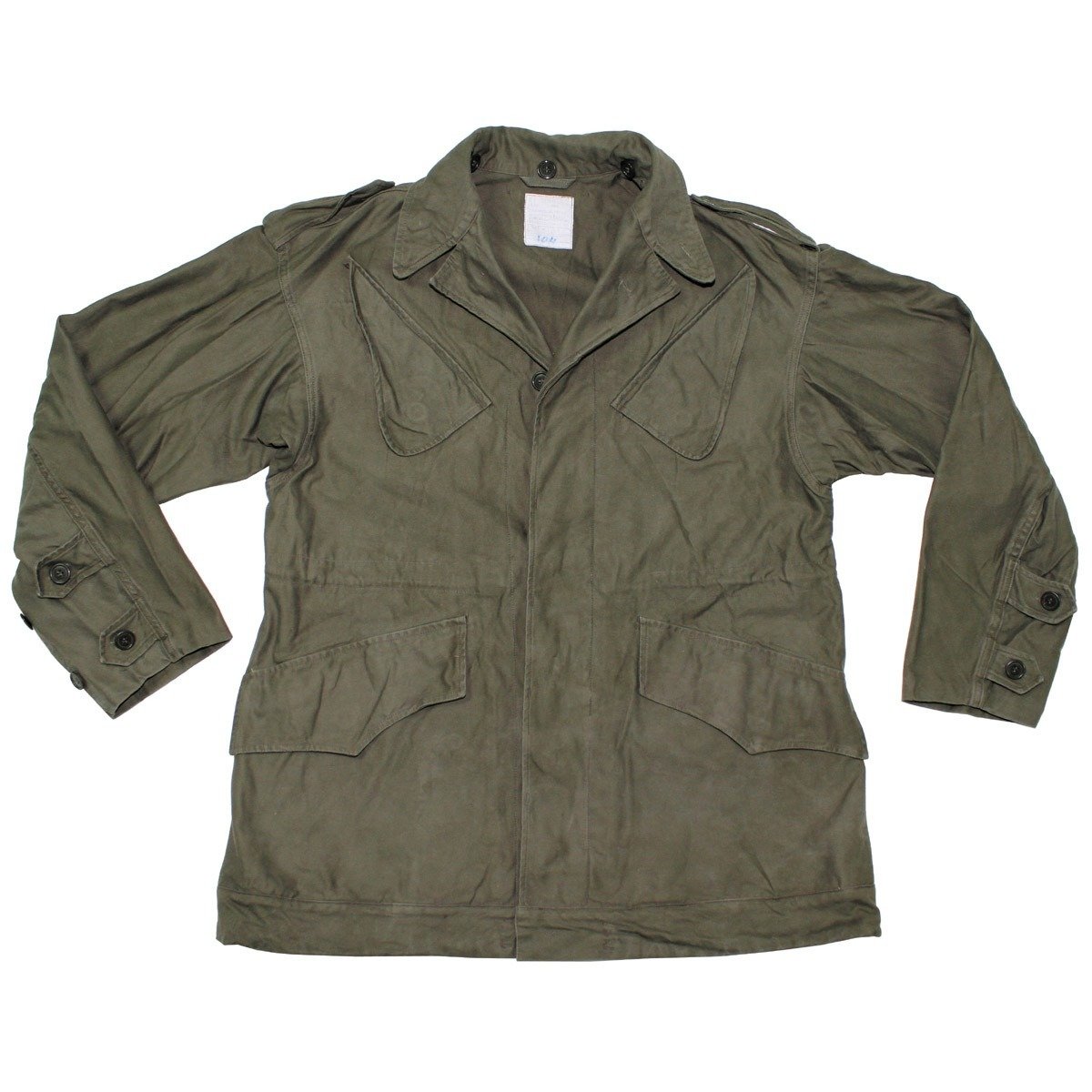 Dutch Field Jacket, od green, used | Military Surplus \ Used Clothing ...