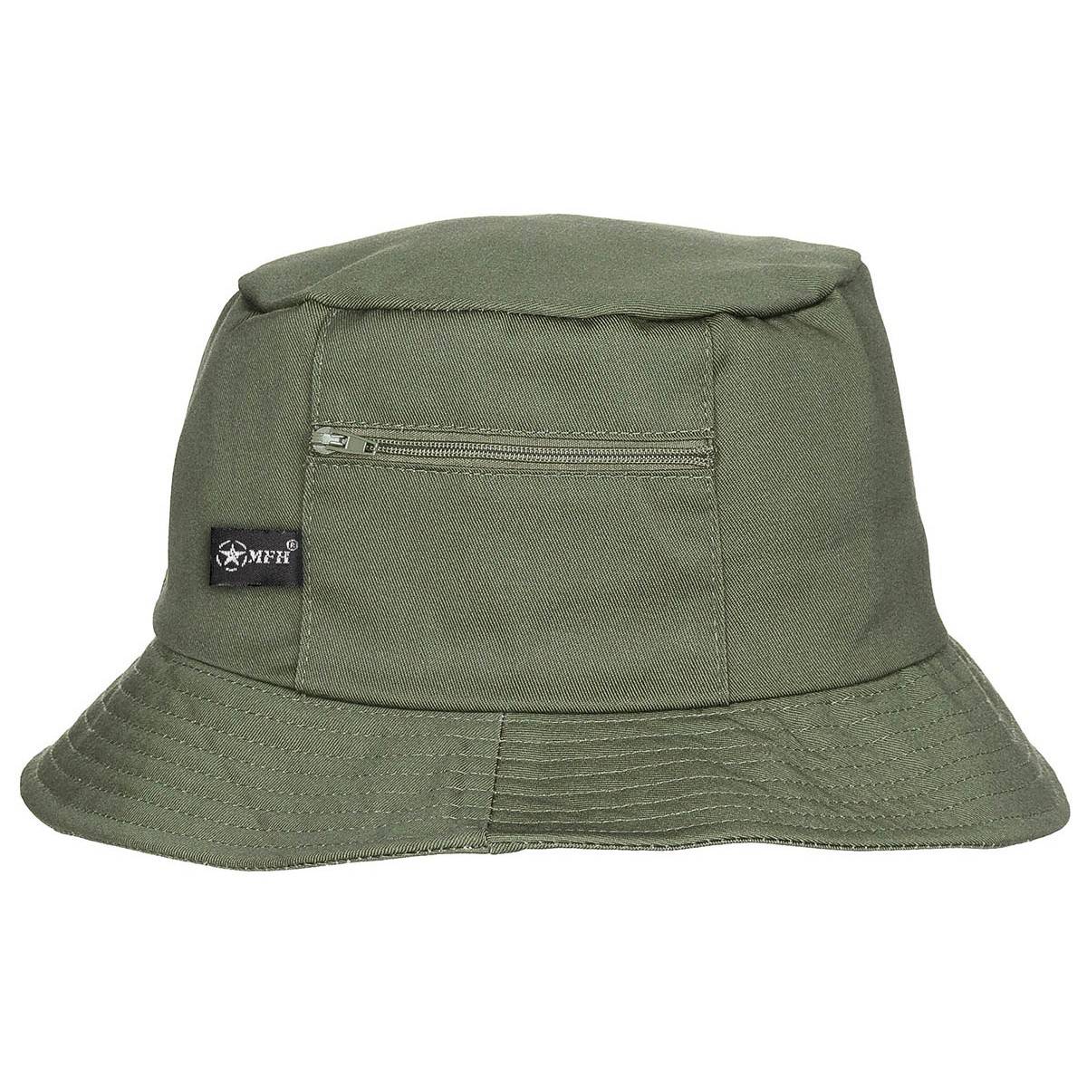 Fisher Hat, OD green, small side pocket | Apparel \ Headwear \ Boonies ...