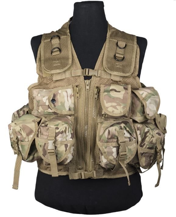 Multicam VEST TACTICAL (9 POCKETS) | Military Tactical \ Tactical Vests ...