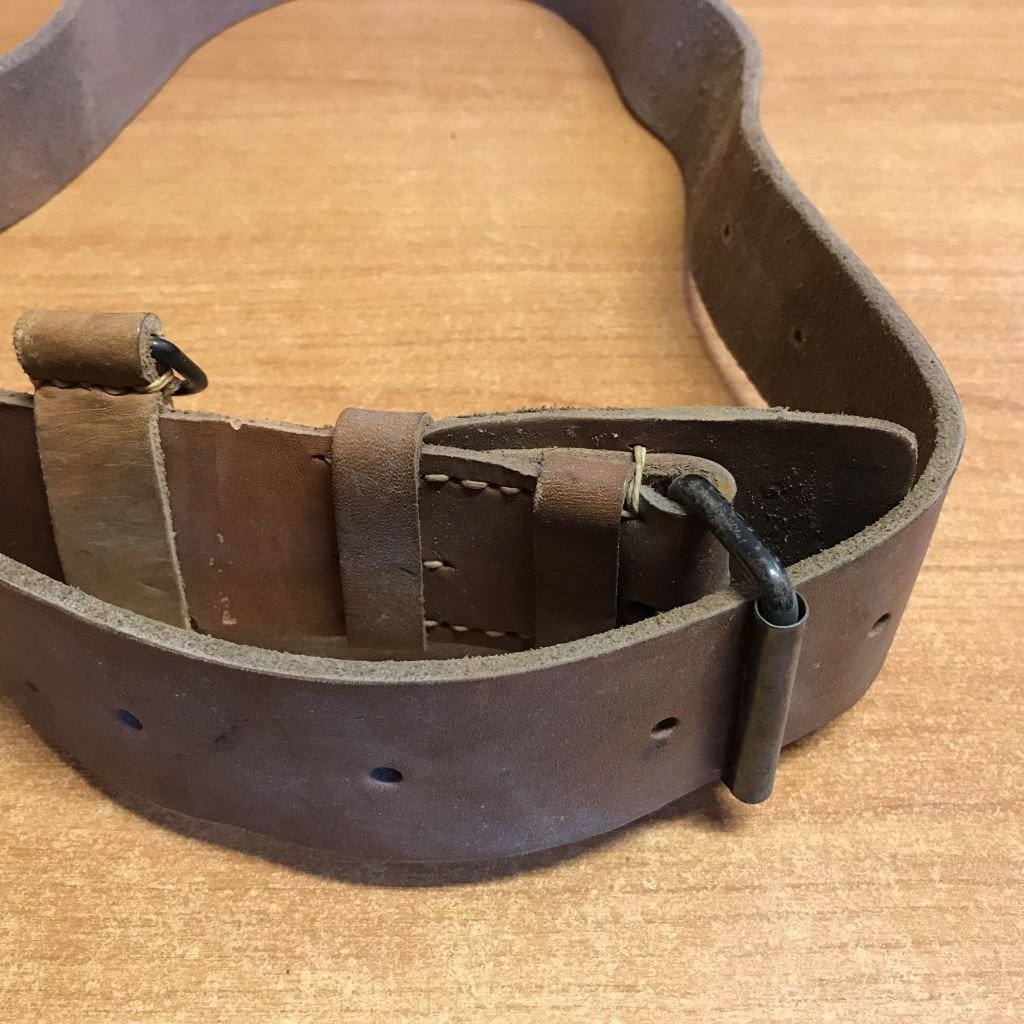 leather shoulder belt