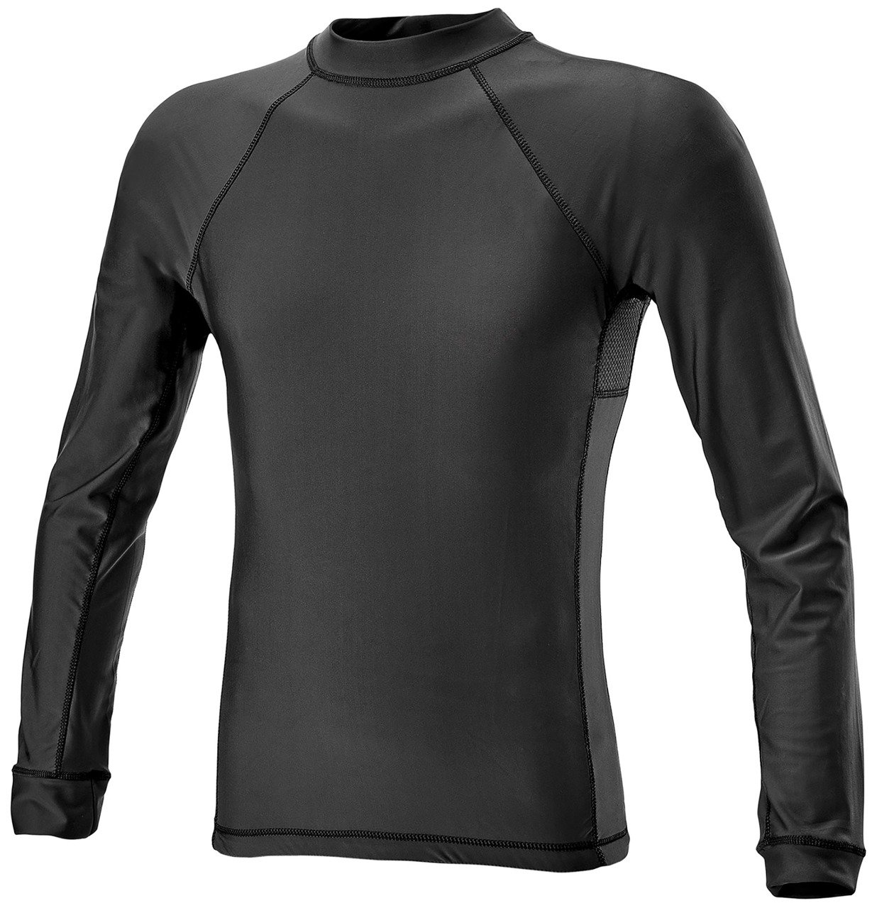 T-SHIRT LONG SLEEVES LYCRA + MESH - Black | Trekking \ Men´s clothing 