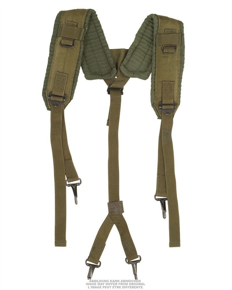 US LC2 OD FIELD SUSPENDERS USED | Military Surplus \ Used Equipment ...