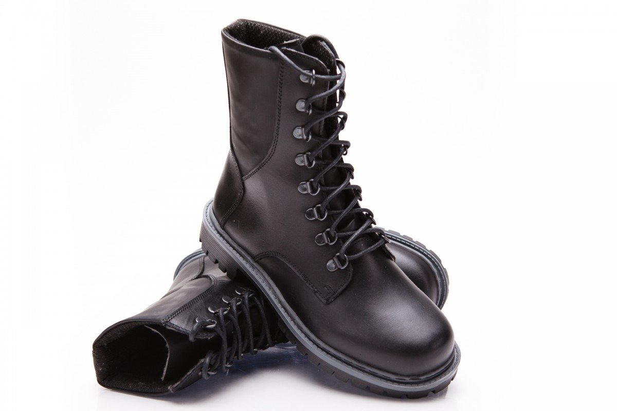 Women Boots - Buffalo leather | Footwear \ Boots militarysurplus.ro