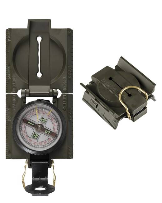  Us Od Metal Compass With Led Light 