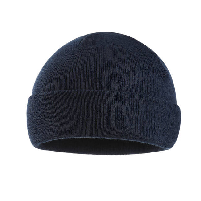 ACRYLIC FABRIC KNITTED WATCH CAP - DARK NAVY BLUE - M-TAC