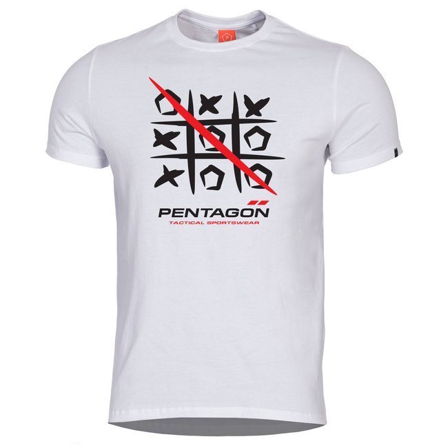 AGERON "3T" T-SHIRT - WHITE - PENTAGON