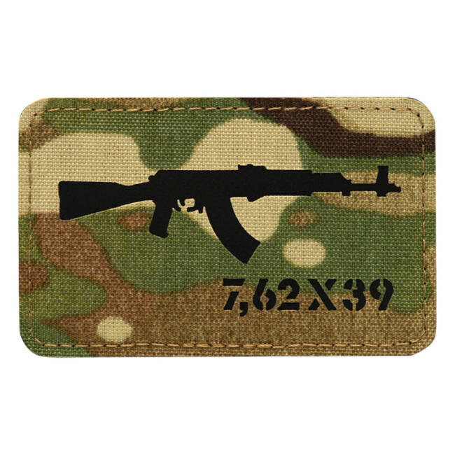 AKM PATCH 7,62 x 39 LASER CUT - MULTICAM/BLACK - M-TAC