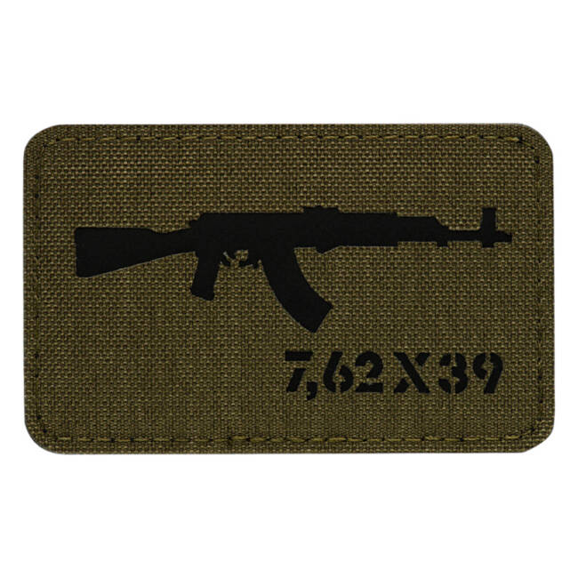 AKM PATCH 7,62 x 39 LASER CUT - RANGER GREEN/BLACK - M-TAC