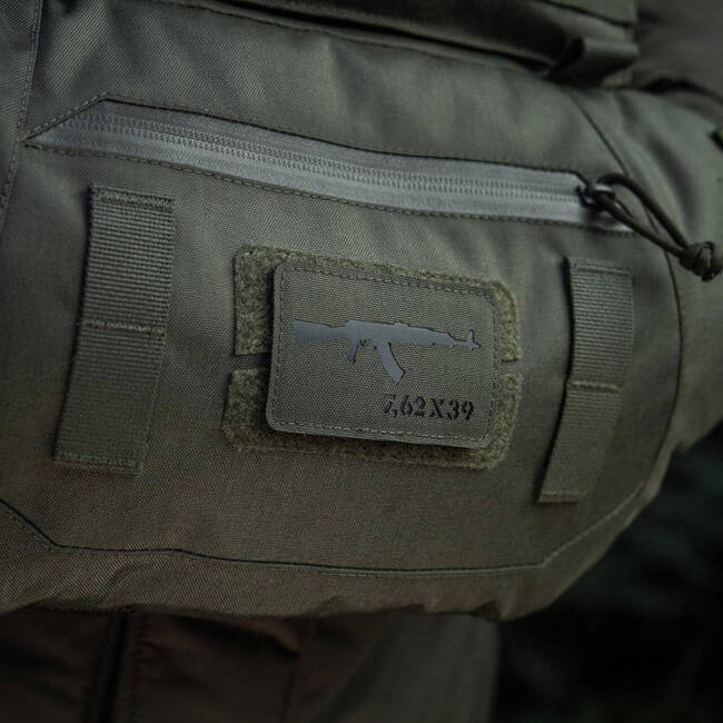 AKM PATCH 7,62 x 39 LASER CUT - RANGER GREEN/BLACK - M-TAC