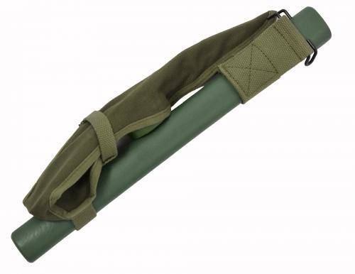 AMERICAN PICK WITH WOODEN HANDLE AND COVER - OD GREEN