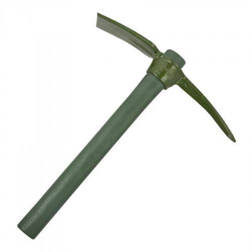 AMERICAN PICK WITH WOODEN HANDLE AND COVER - OD GREEN