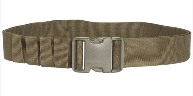 ARMY BELT- QUICK RELEASE - ADJUSTABLE - 50 MM - OD