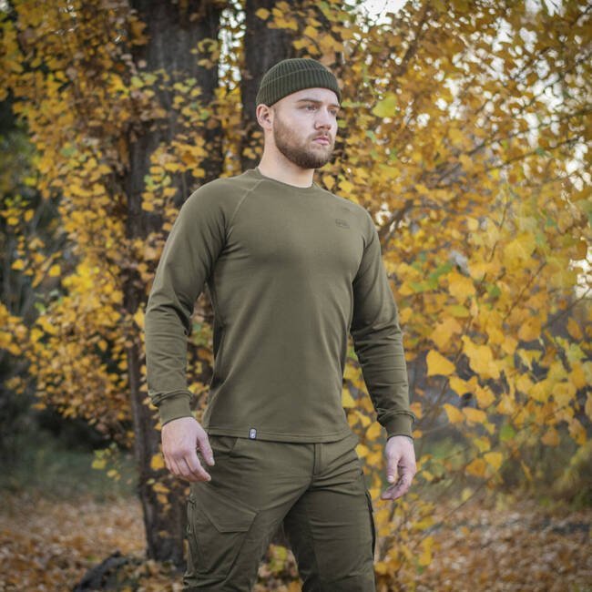 ATHLETE RAGLAN BLOUSE - ARMY OLIVE - M-TAC