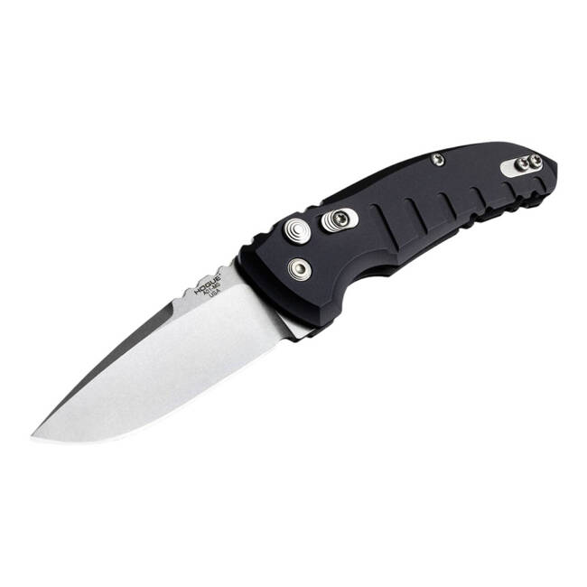 AUTOMATIC KNIFE A01 MICROSWITCH BLACK - HOGUE