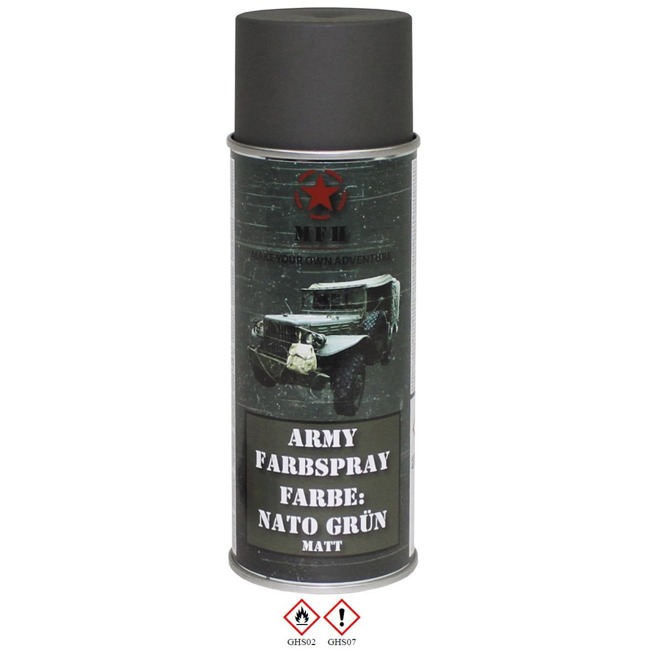 Army Spray Paint - NATO GREEN - mat - 400 ml