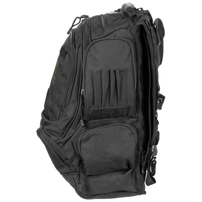 BACKPACK - "US NATIONAL GUARD" - 40 L - MFH® - BLACK