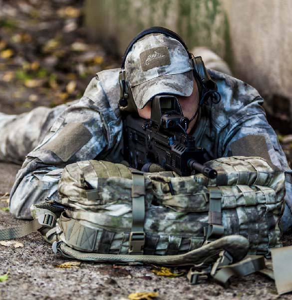 BASEBALL CAP - POLYCOTTON RIPSTOP - Helikon-Tex® - FLECKTARN