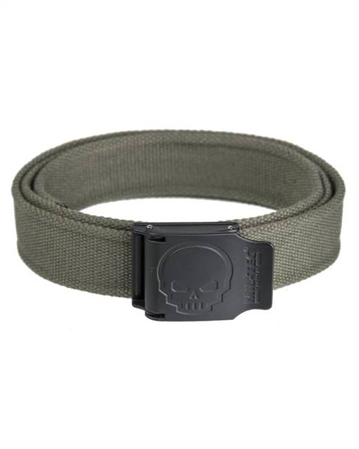 BELT "SKULL" - 40 MM - Mil-tec® - OD 