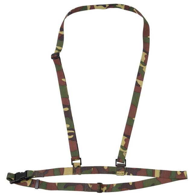 BELT SYSTEM, CAMO - MILITARY SURPLUS FROM DUTCH ARMY - USED