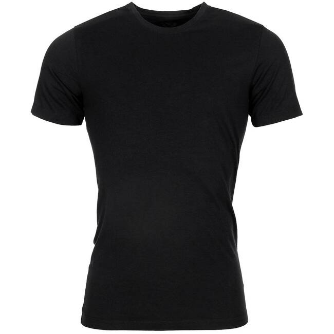 BLACK "COOLMAX" T-SHIRT - MILITARY SURPLUS FROM THE DUTCH ARMY - LIKE NEW