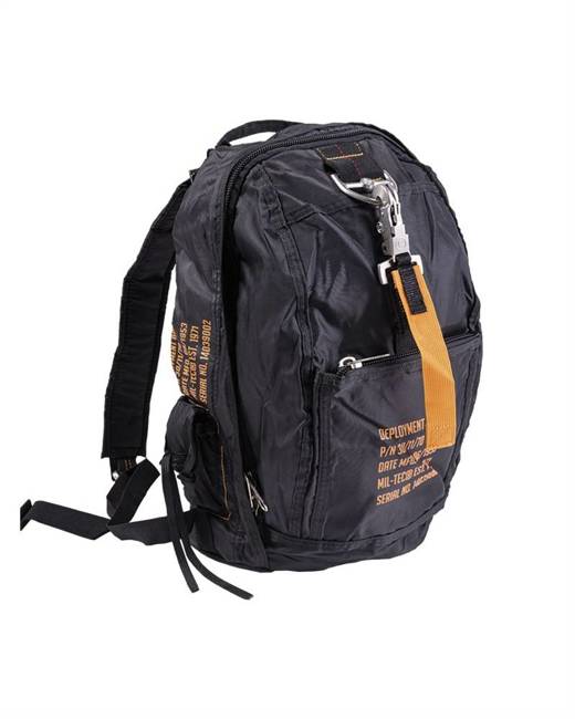 BLACK ′DEPLOYMENT BAG 6′ RUCKSACK