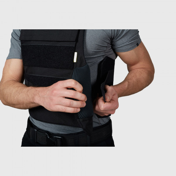 BODY ARMOR TITANIUM® DUTY II BULLET PROOF VEST - BLACK | Military ...