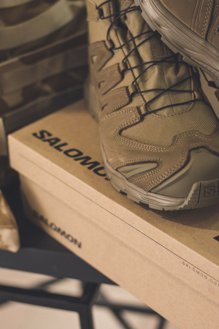 BOOTS XA FORCES MID - GORETEX - EBROWN - SALOMON