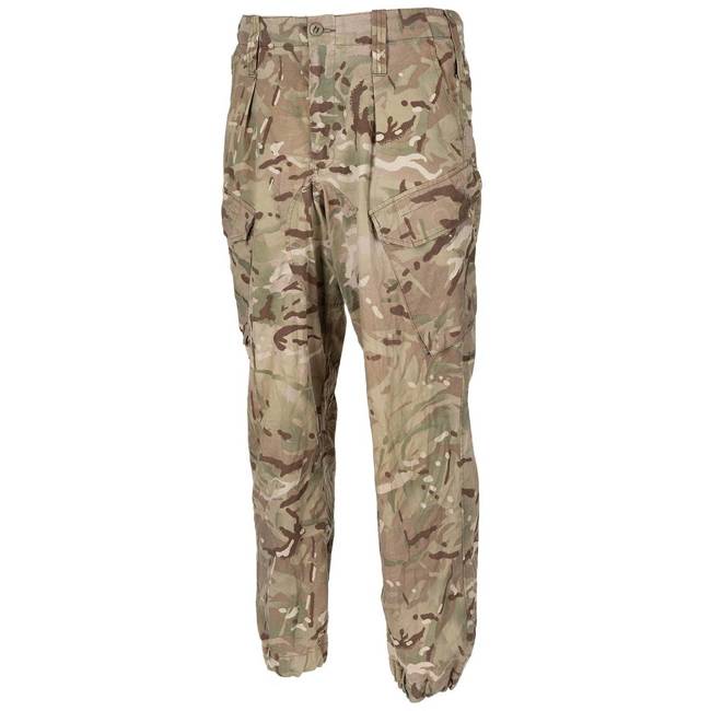 BRITISH COMBAT TROUSERS „TEMPERATE” - CAMOUFLAGE MTP - USED