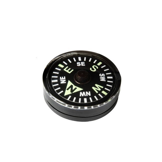 BUTTON COMPASS - LARGE - BLACK - HELIKON