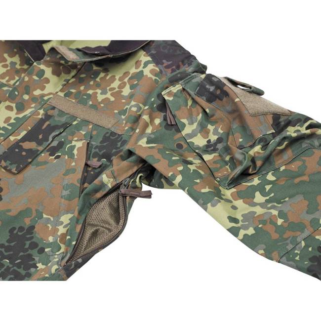 BW Combat Jacket - "Einsatz/Übung" - Long - BW Camo