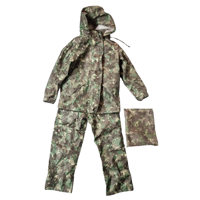 CAMOUFLAGE RAIN SUIT WEATHER COMBAT - ROMANIAN ARMY