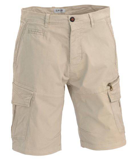 CARGO SHORT PANTS - LIGHT KHAKI - DEFCON 5