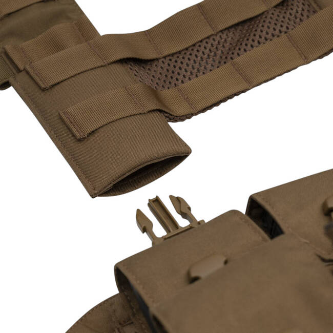 CHEST PANEL - GUARDIAN - CORDURA - MOLLE/PALS - BLACK - HELIKON-TEX