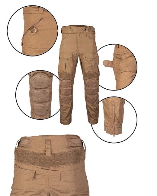 COMBAT PANTS - "CHIMERA" - Mil-Tec® - DARK COYOTE 