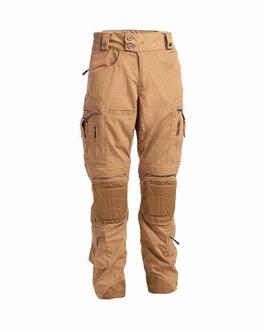 COMBAT PANTS WITH SOFT KNEEPAD, COYOTE TAN - OPENLAND TACTICAL