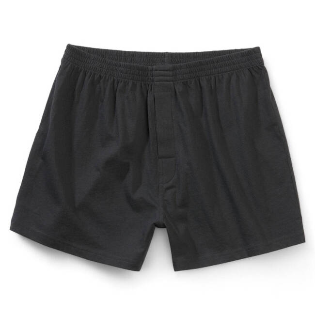 COTTON BOXERS/SHORTS - BLACK - BRANDID 