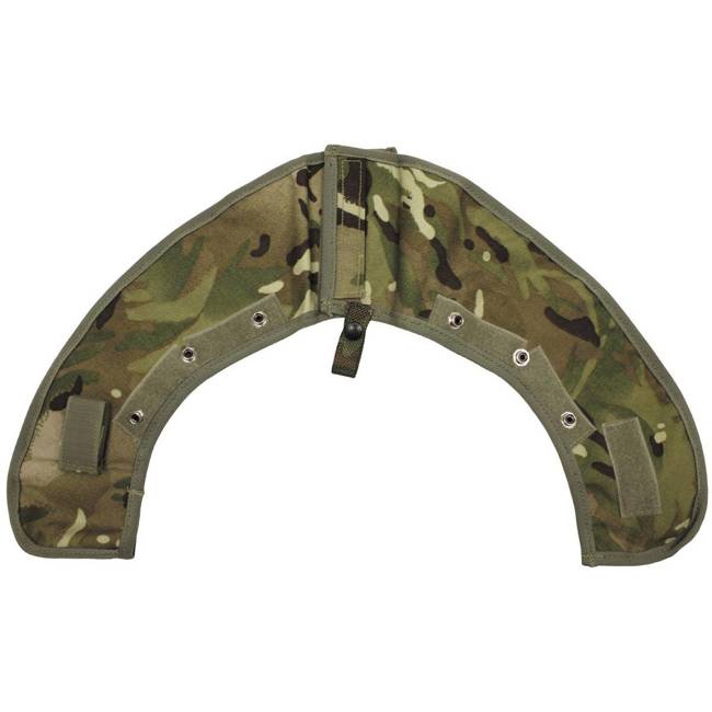 COVER COLLAR FOR BODY-ARMOUR OSPREY MK IV - MTP CAMO - MILITARY SURPLUS FROM THE BRITISH ARMY - USED