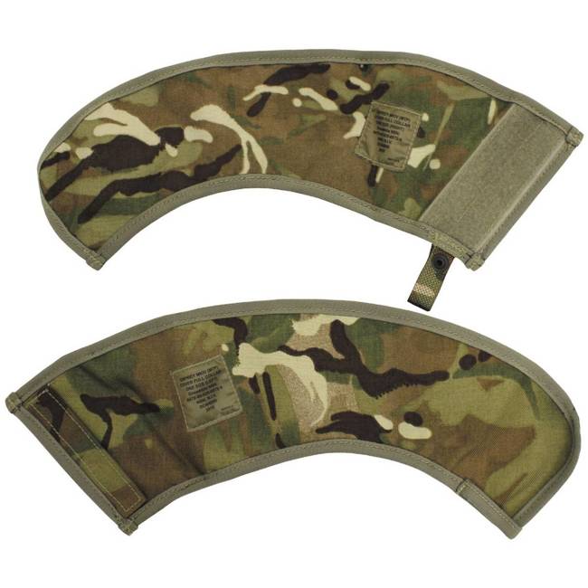 COVER COLLAR FOR BODY-ARMOUR OSPREY MK IV - MTP CAMO - MILITARY SURPLUS FROM THE BRITISH ARMY - USED