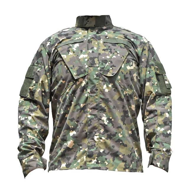 Combat Camo Rip Stop Field Shirt Romanian Army - Lecter Tactical