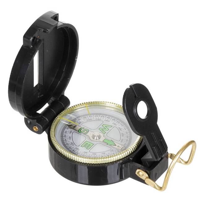 Compass "Scout", plastic body, visor