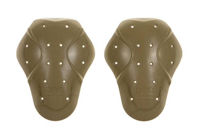 D3O PROFESSIONAL ELBOW PADS P5 - OD GREEN - CLAWGEAR