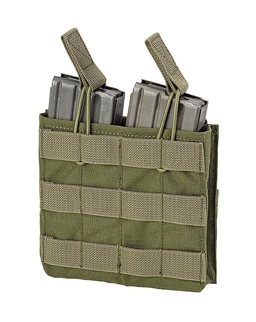 DOUBLE OPEN AMMO POUCH - DEFCON 5® - OD GREEN