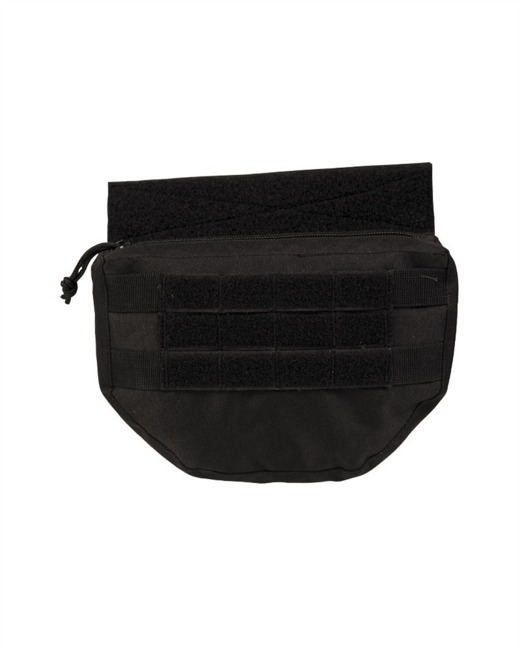 DROP DOWN POUCH - 23x4.5x16 CM - Mil-tec® - BLACK