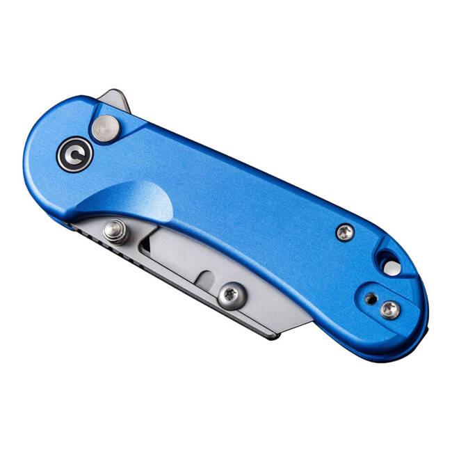 EDC KNIFE ELEMENTUM UTILITY ALUMINUM BLUE - CIVIVI