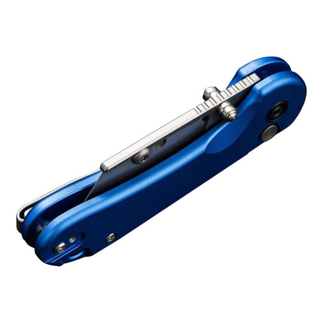 EDC KNIFE ELEMENTUM UTILITY ALUMINUM BLUE - CIVIVI